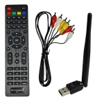 گیرنده دیجیتال پروویژن ProVision PRO20‑PLUS + آنتن رومیزی + دانگل Wi‑Fi - تصویر 4