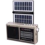 رادیو اسپیکر بلوتوثی رم و فلش خور خورشیدی KBroad مدل KTF-2211 - تصویر 2