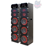 اسپیکر رقص نور دار دنای مدل ZIGMA310RL2زیگما - تصویر 2