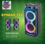 اسپیکر قابل حمل اپی مکس مدل EPIMAX PARTY BOX-776 - تصویر 6