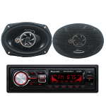 پک پخش خودرو و اسپیکر مکسیدر مدل LS70 و PL-6912